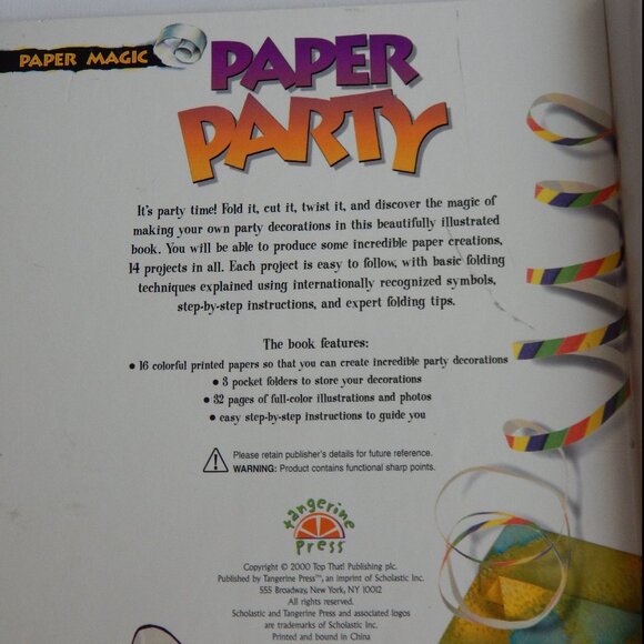 VINTAGE NWT Kids Origami Book Kits Bundle - Picture 4 of 16